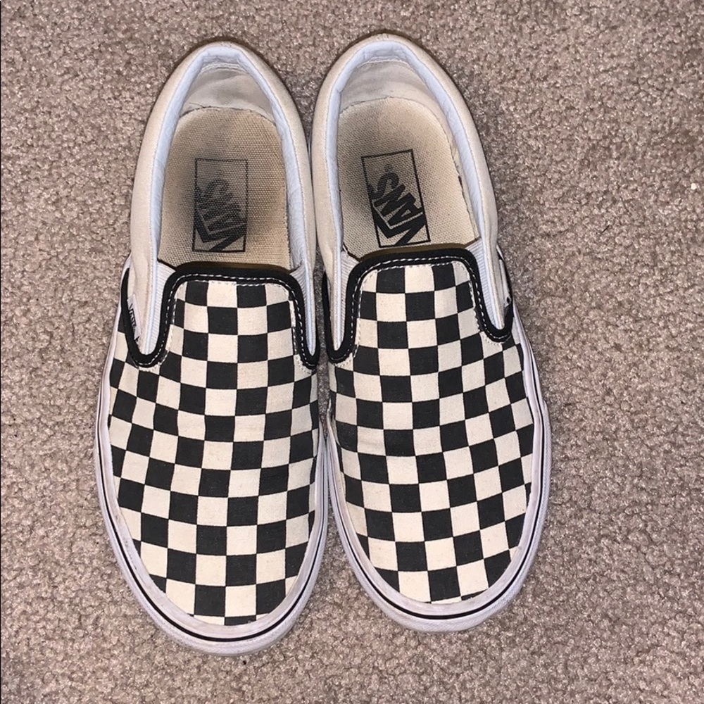 Checkered Vans